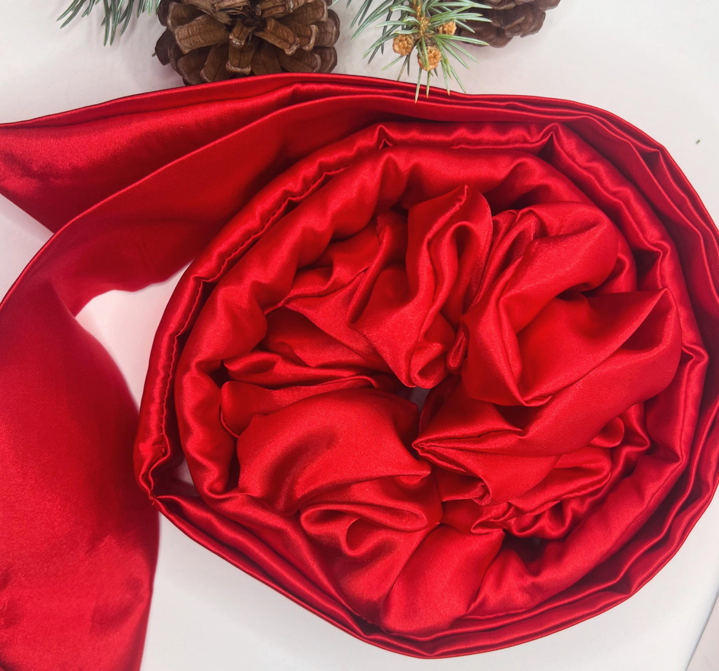 Satin Scrunchie Curler with Bow: Heatless Hair Curls