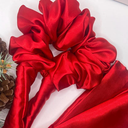 Silky Scrunchie Hair Curler, Heatless Overnight Curls