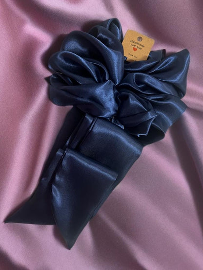 Satin Hair Curler Ribbon: Heatless Overnight Curl Roller with Scrunchie