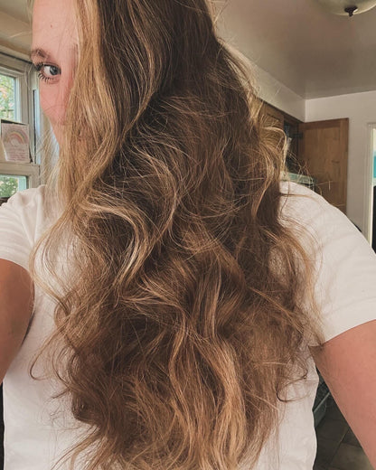 Silky Scrunchie Hair Curler, Heatless Overnight Curls