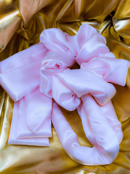 Silky Scrunchie Hair Curler, Heatless Overnight Curls