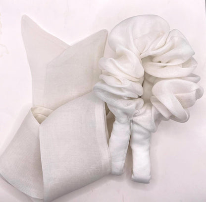 Silk Scrunchie Curler Gentle Heatless Curls for Sensitive Scalp and Hair