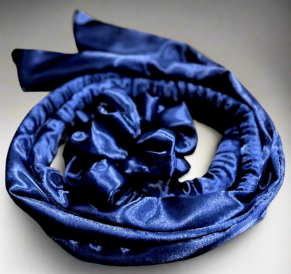 Satin Hair Curler Ribbon: Heatless Overnight Curl Roller with Scrunchie