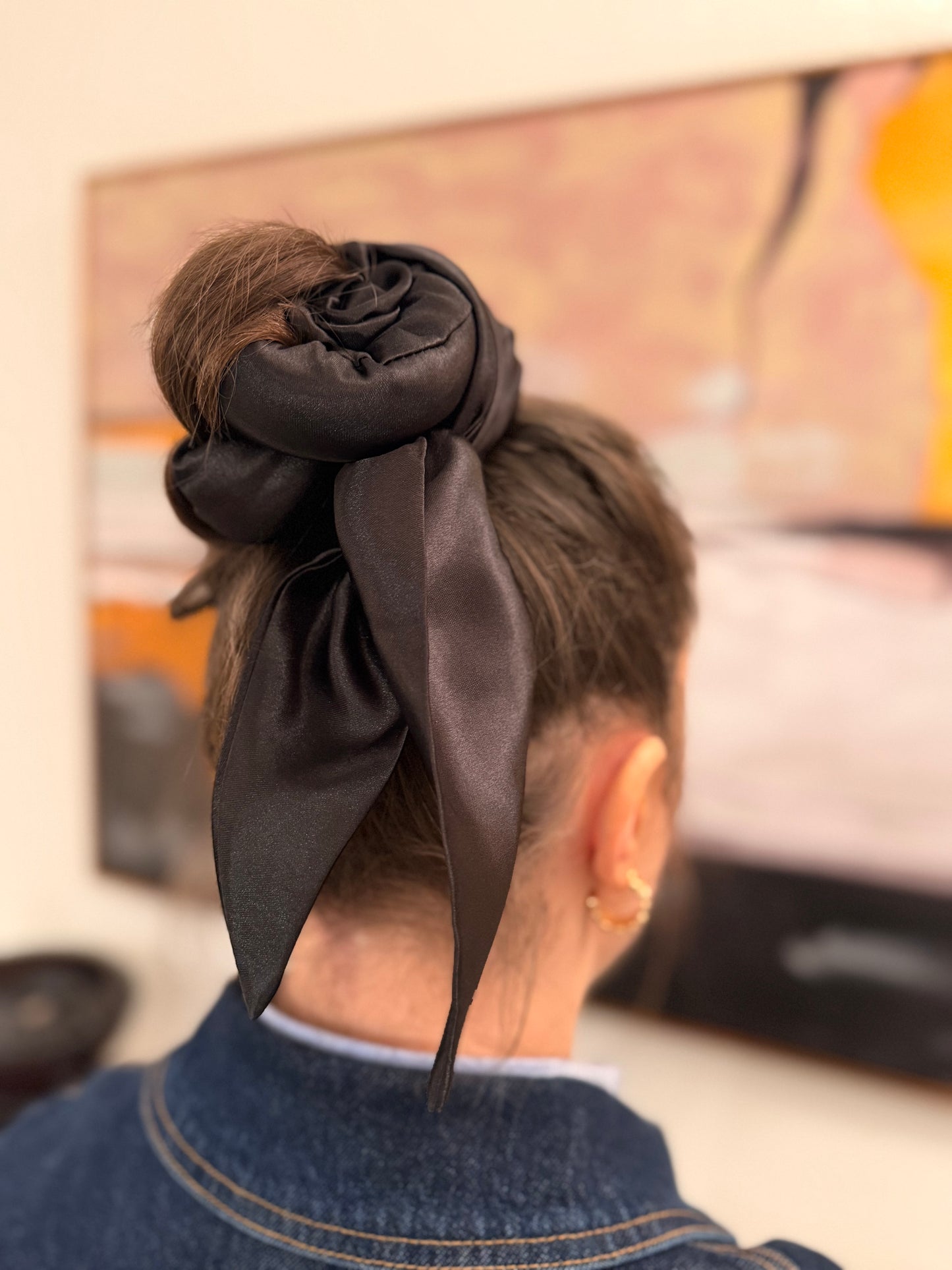 Heatless Hair Curler: Overnight Curls with Scrunchie Curler Easy and Fast Way To Curl Your Hair Simple To Use Simple To Sleep Soft Fabric