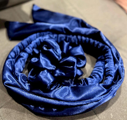 Heatless Silky Hair Curler: Overnight Curl Roller with Scrunchie