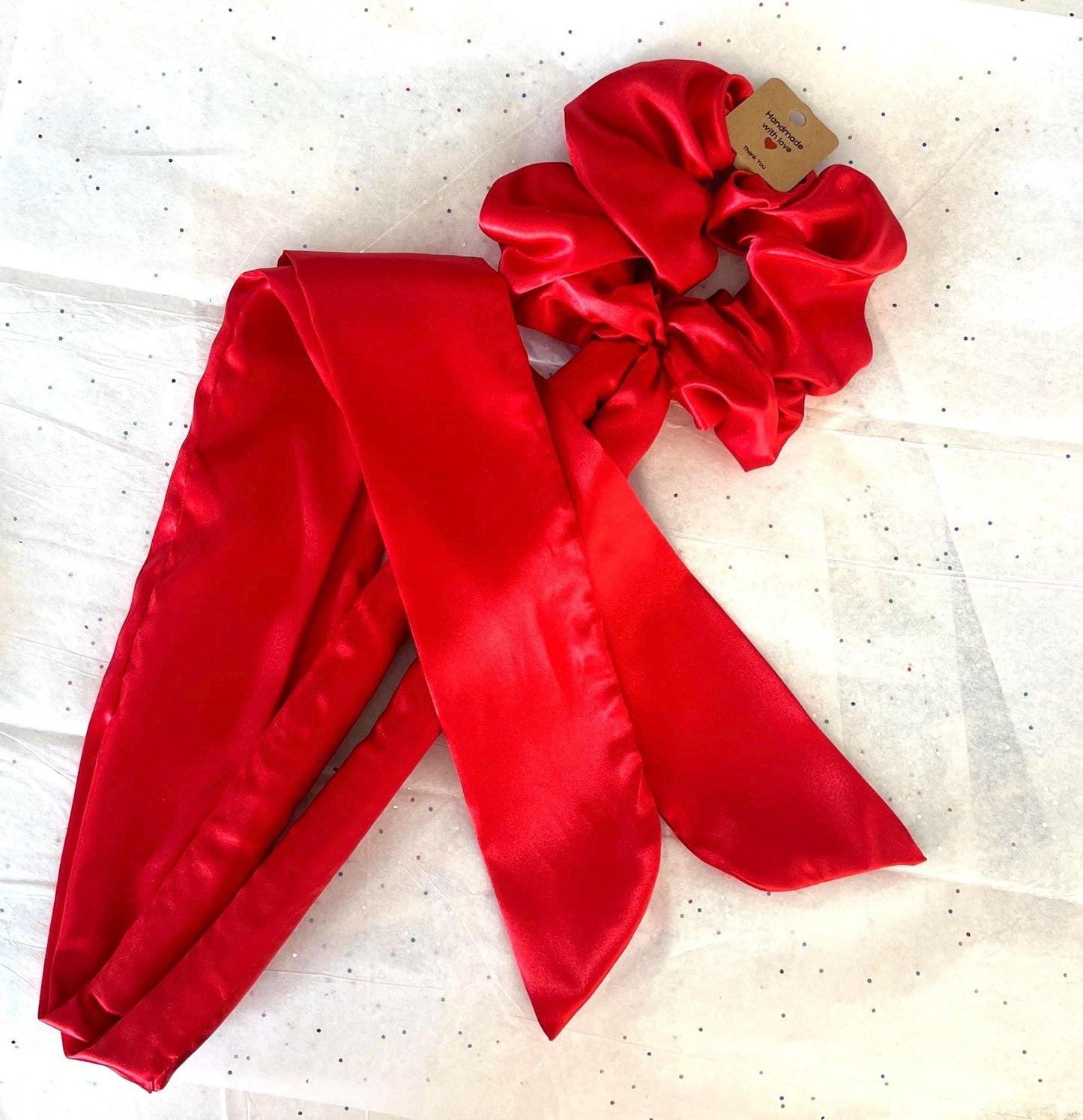 Satin Scrunchie Curler with Bow: Heatless Hair Curls