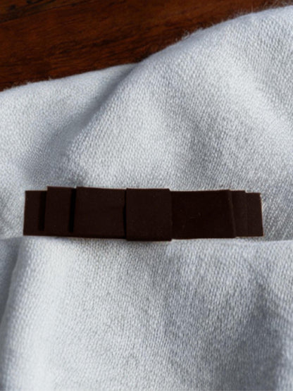 Classic black ribbon clip bow for women woit aluminium metla clip , no demage hair easy to wear, comfortable and luxury hair accessories