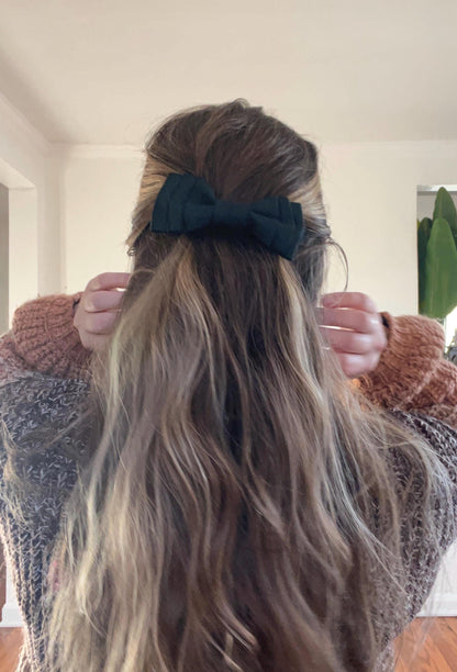 elevate your hair, stylish with unique ribbons, black, and other colors in my shop